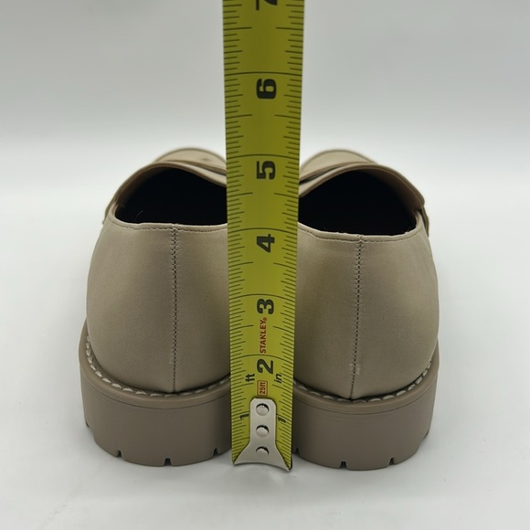 Dolce Vita Lug Loafer Women’s Shoes – US 7 / EUR 37.5 Vegan Beige Dune Crisp NWT - Picture 7 of 12